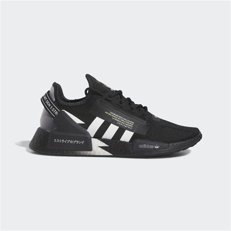 adidas nmd r1 stlt pk schwarz|Adidas r1 v2 shoes.